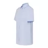 Chemise femme Oxford manches courtes, coupe cintrée, 115 g/m²