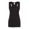 Débardeur de sport femme en polyester dos nageur, coupe ajustée, 130 g/m²