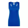 Débardeur de sport femme en polyester dos nageur, coupe ajustée, 130 g/m²