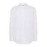 Chemise homme Oxford manches longues, col boutonné, poche côté coeur, 115 g/m²