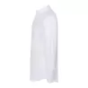 Chemise homme Oxford manches longues, col boutonné, poche côté coeur, 115 g/m²
