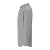 Chemise homme Oxford manches longues, col boutonné, poche côté coeur, 115 g/m²