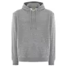 Sweat-shirt à capuche en coton biologique et polyester recyclé, 275 g/m²