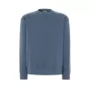 Sweat-shirt col rond en coton biologique et polyester recyclé, 275 g/m²