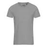 Tee-shirt en coton recyclé col rond, manches courtes, 180 g/m²