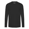 T-shirt de sport manches longues en polyester recyclé, séchage rapide, 155 g/m²