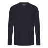 T-shirt de sport manches longues en polyester recyclé, séchage rapide, 155 g/m²