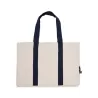 Sac de plage en coton organique Fairtrade, sangles multifonctionnelles, 300 g/m²