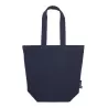 Sac shopping en coton organique avec fermeture zippée, 300 g/m²