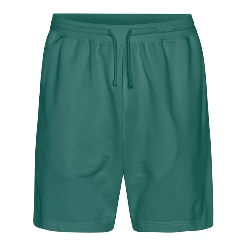 Short en coton organique Tiger, coupe ample, poches latérales, 300 g/m²