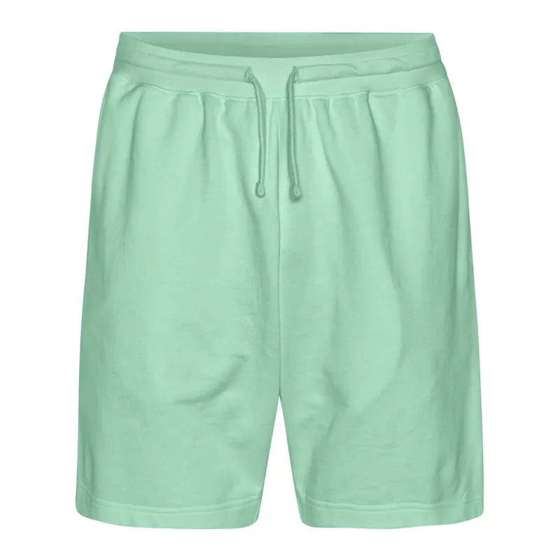 Short en coton organique Tiger, coupe ample, poches latérales, 300 g/m²