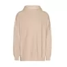 Sweat oversize en coton organique Tiger avec capuche doublée, 300 g/m²