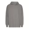 Sweat oversize en coton organique Tiger avec capuche doublée, 300 g/m²