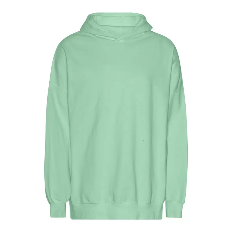 Sweat oversize en coton organique Tiger avec capuche doublée, 300 g/m²