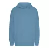 Sweat oversize en coton organique Tiger avec capuche doublée, 300 g/m²