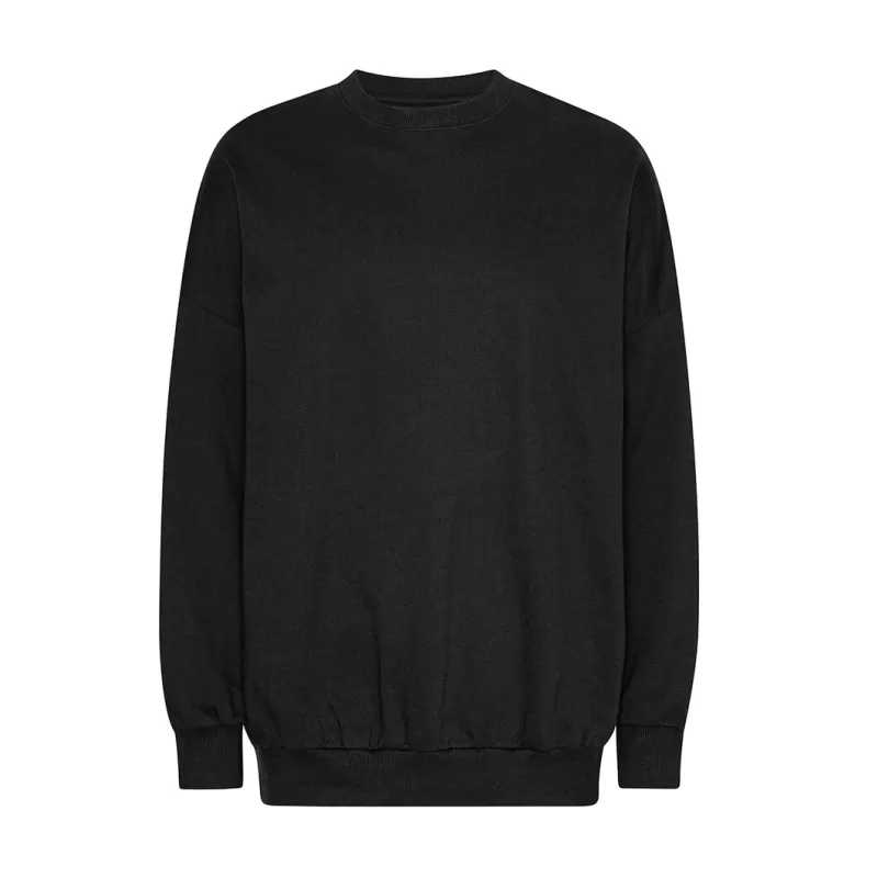 Sweat oversize en coton organique Tiger, épaules tombantes, intérieur brossé, 300 g/m²
