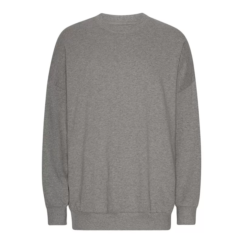 Sweat oversize en coton organique Tiger, épaules tombantes, intérieur brossé, 300 g/m²