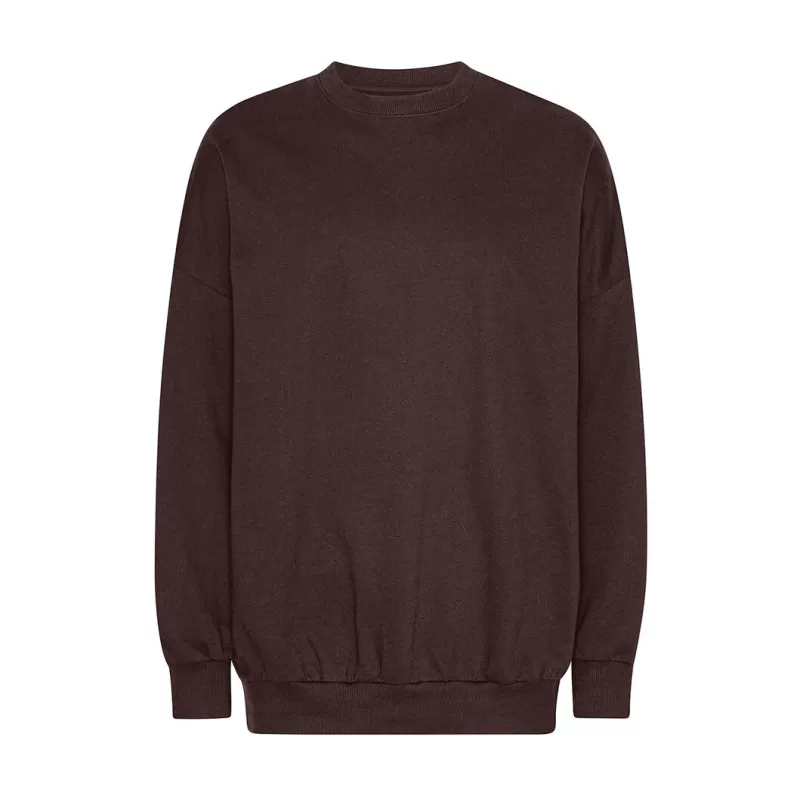 Sweat oversize en coton organique Tiger, épaules tombantes, intérieur brossé, 300 g/m²