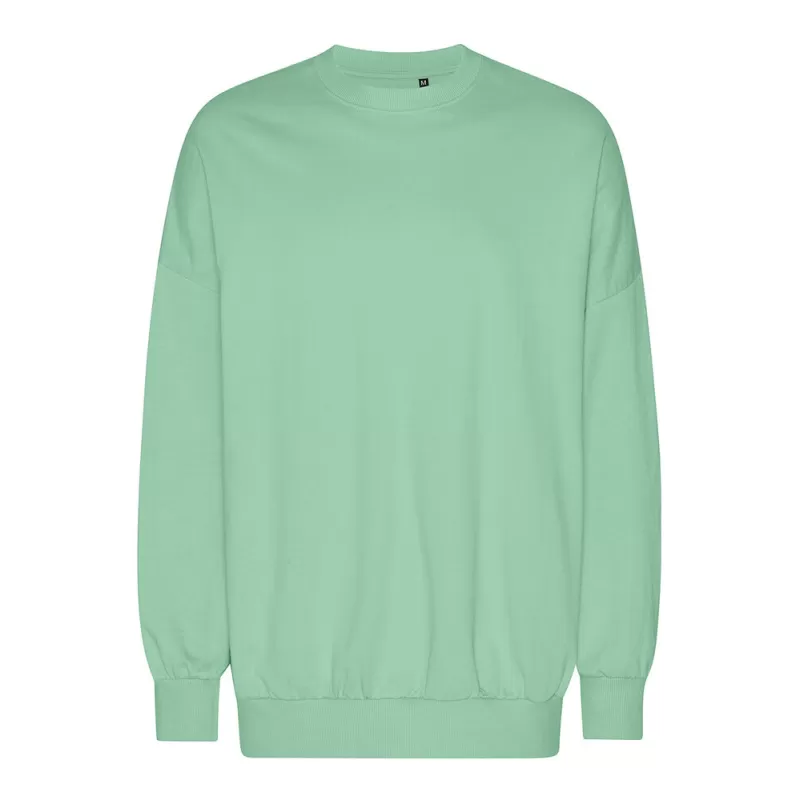 Sweat oversize en coton organique Tiger, épaules tombantes, intérieur brossé, 300 g/m²