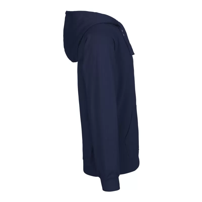 Sweat à capuche en coton biologique Tiger, intérieur brossé, poche kangourou, 300 g/m²
