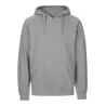 Sweat à capuche en coton biologique Tiger, intérieur brossé, poche kangourou, 300 g/m²