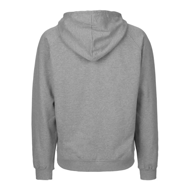 Sweat à capuche en coton biologique Tiger, intérieur brossé, poche kangourou, 300 g/m²