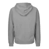 Sweat à capuche en coton biologique Tiger, intérieur brossé, poche kangourou, 300 g/m²