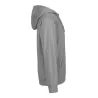 Sweat à capuche en coton biologique Tiger, intérieur brossé, poche kangourou, 300 g/m²