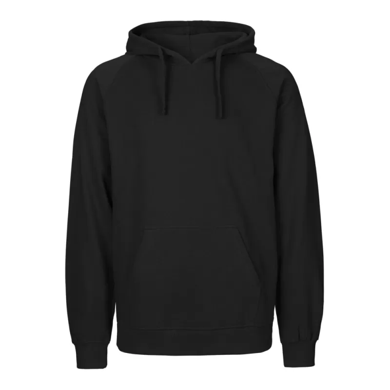 Sweat à capuche en coton biologique Tiger, intérieur brossé, poche kangourou, 300 g/m²