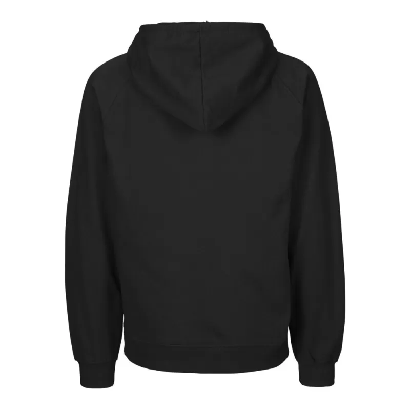 Sweat à capuche en coton biologique Tiger, intérieur brossé, poche kangourou, 300 g/m²