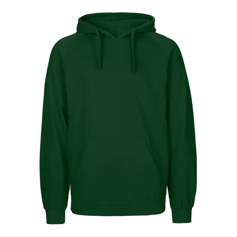 Sweat à capuche en coton biologique Tiger, intérieur brossé, poche kangourou, 300 g/m²
