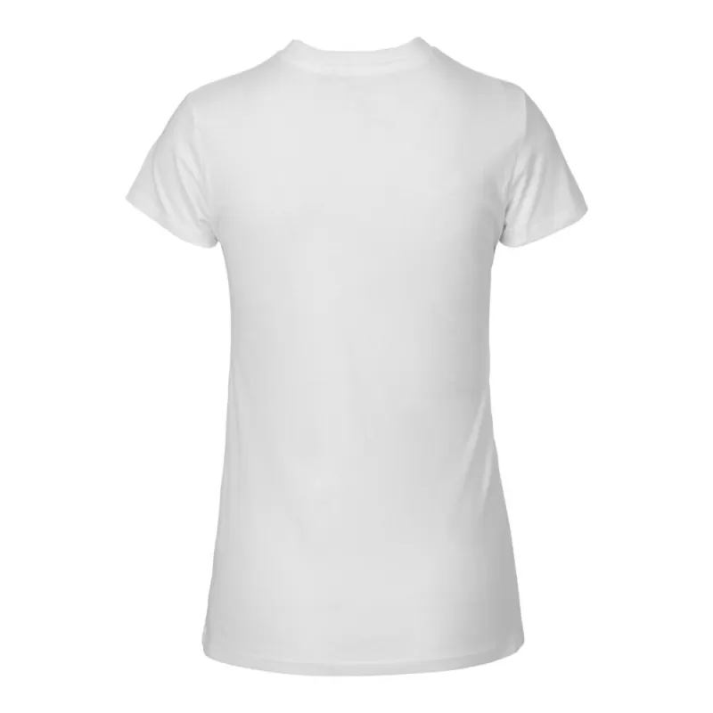 Tee-shirt femme en coton biologique Tiger col rond, coupe moderne, 155 g/m²