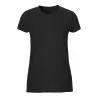 Tee-shirt femme en coton biologique Tiger col rond, coupe moderne, 155 g/m²