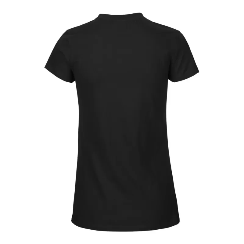 Tee-shirt femme en coton biologique Tiger col rond, coupe moderne, 155 g/m²