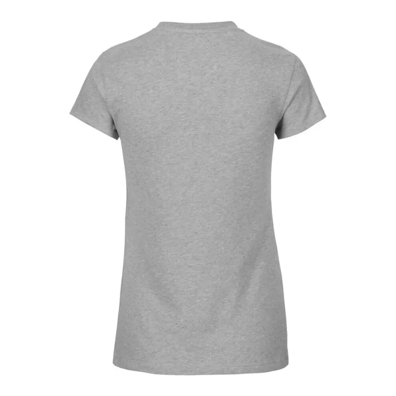 Tee-shirt femme en coton biologique Tiger col rond, coupe moderne, 155 g/m²