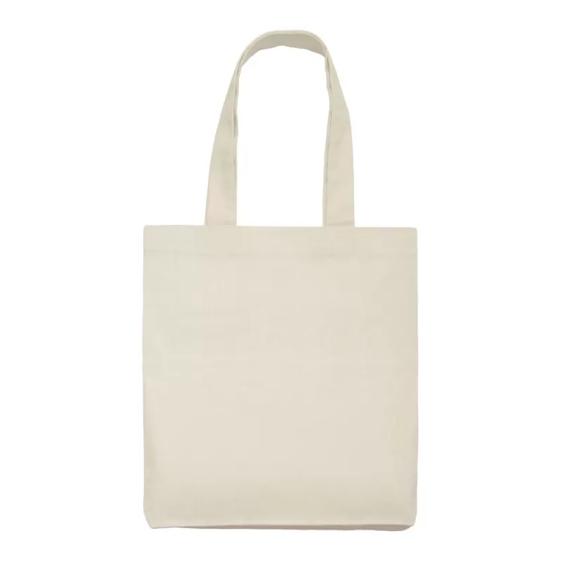 Tote bag en coton biologique sergé Tiger avec anses longues, 210 g/m²