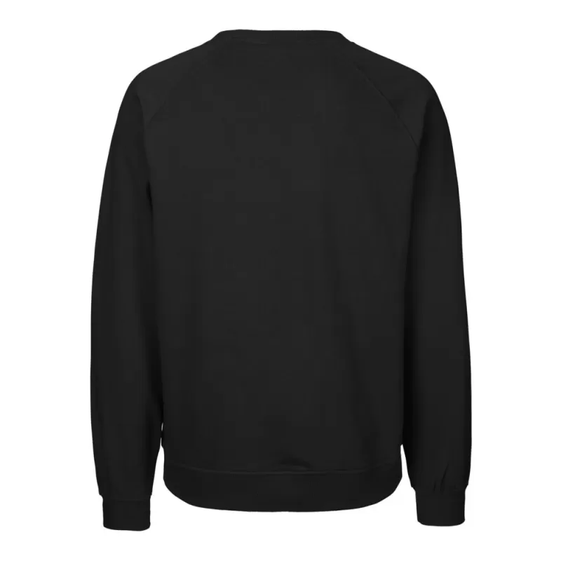 Sweat set in en coton biologique Tiger col rond, manches raglan, 300 g/m²