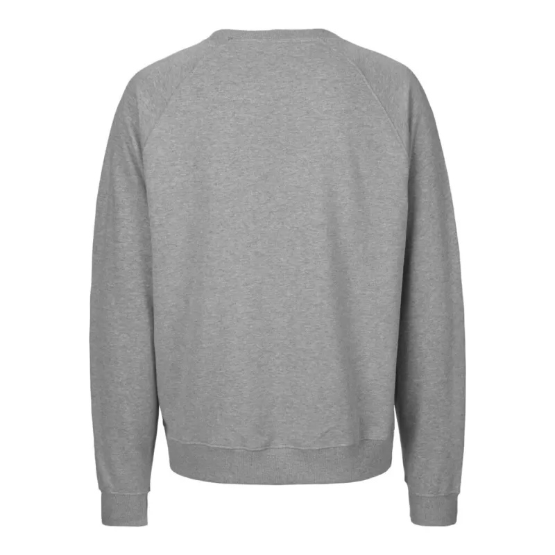 Sweat set in en coton biologique Tiger col rond, manches raglan, 300 g/m²