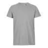 Tee-shirt moderne en coton biologique Tiger col rond, manches courtes, 155 g/m²