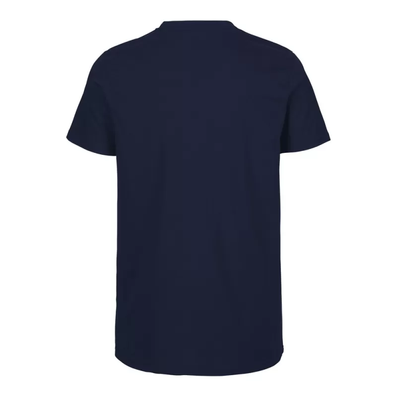 Tee-shirt moderne en coton biologique Tiger col rond, manches courtes, 155 g/m²