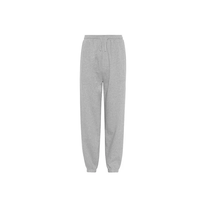 Pantalon de survêtement en coton biologique, coupe ample, poches latérales, 301 g/m²