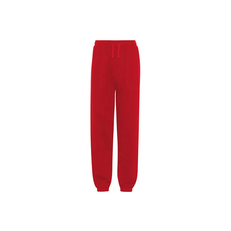 Pantalon de survêtement en coton biologique, coupe ample, poches latérales, 301 g/m²