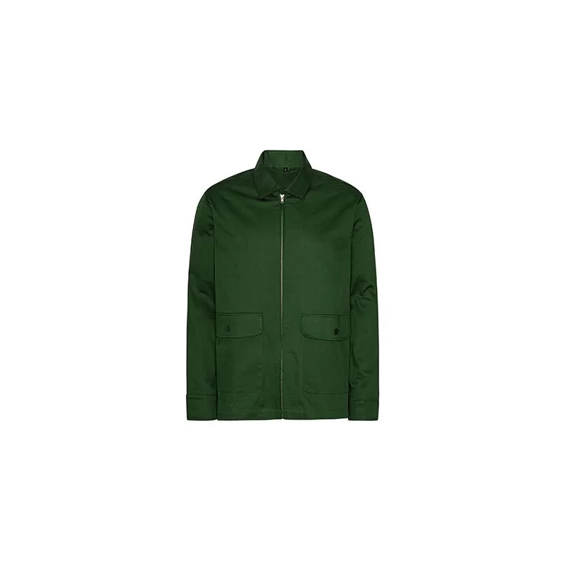 Veste de travail en polycoton durable avec fermeture éclair, 210 g/m²