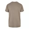 T-shirt décoloré, coupe classique, manches droites, en coton, 180 g/m²