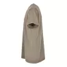T-shirt décoloré, coupe classique, manches droites, en coton, 180 g/m²