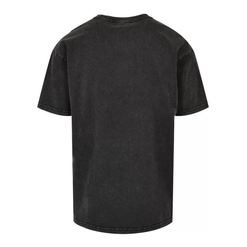 T-shirt homme décoloré, coupe ample, épaules tombantes, en coton, 240 g/m²