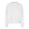 Sweat col rond femme oversize épaules tombantes NO LABEL, 300 g/m²