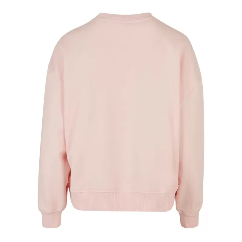 Sweat col rond femme oversize épaules tombantes NO LABEL, 300 g/m²