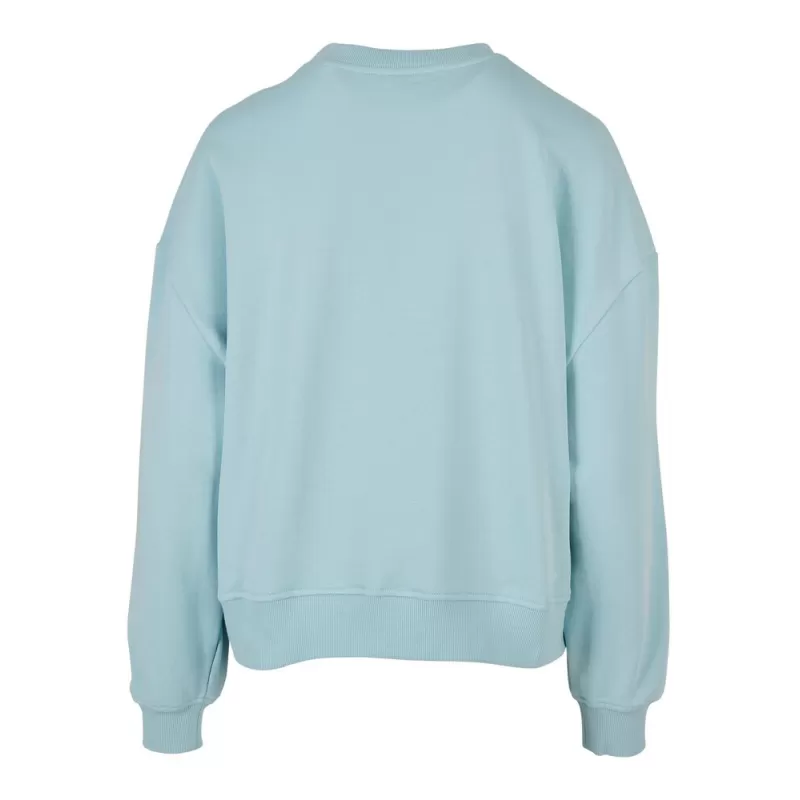 Sweat col rond femme oversize épaules tombantes NO LABEL, 300 g/m²