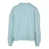 Sweat col rond femme oversize épaules tombantes NO LABEL, 300 g/m²
